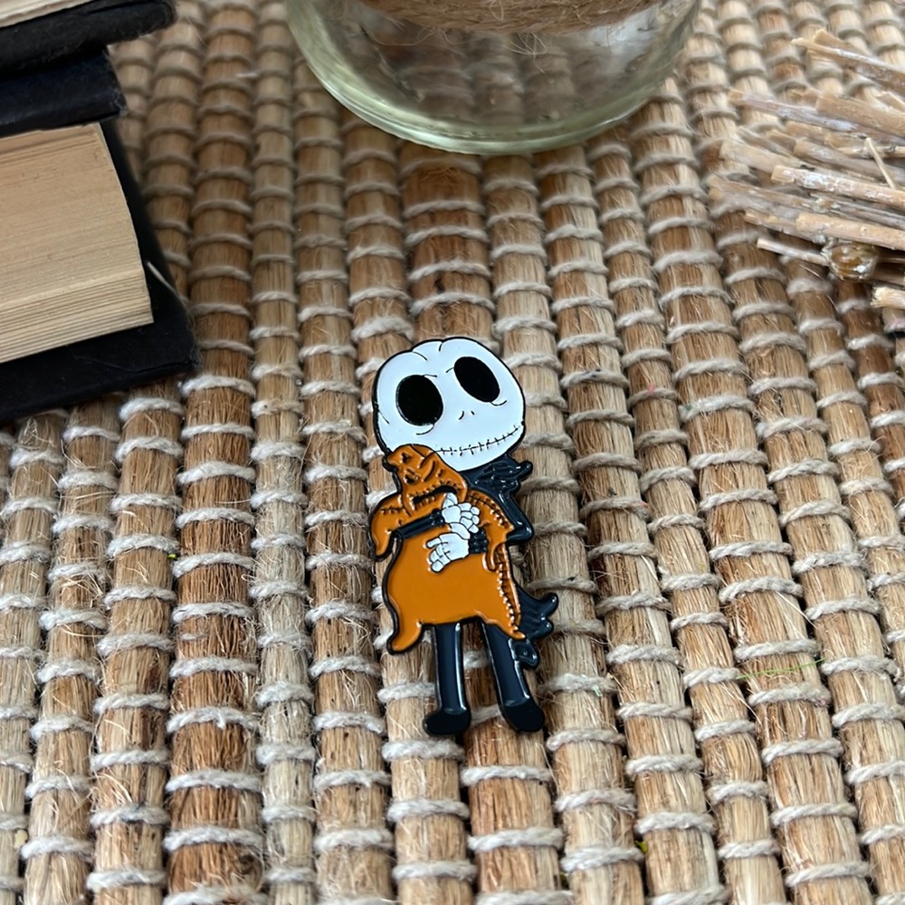 Disney pin Jack Skellington Oogie boogie pin nightmare before Christmas new
